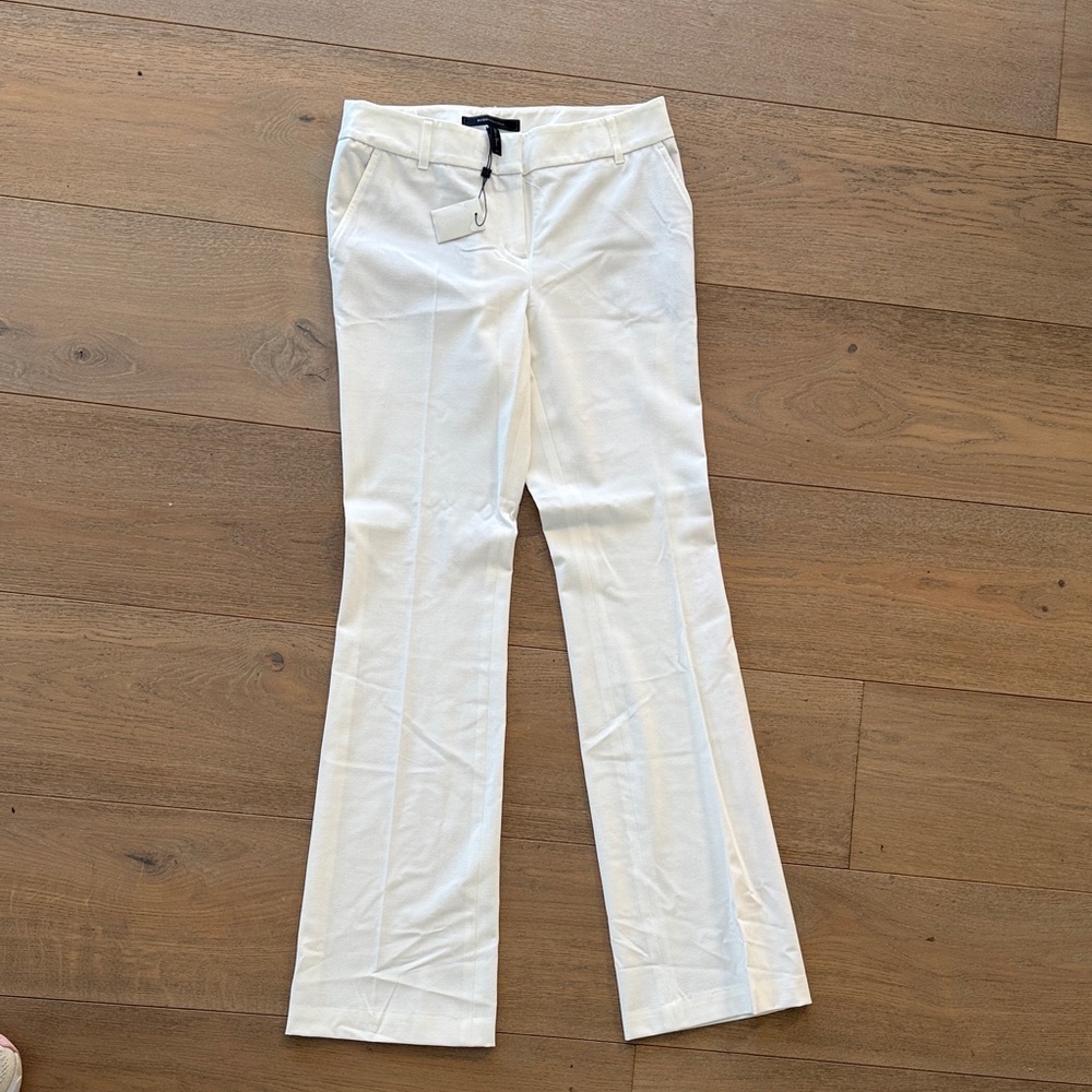 BCBGMaxAzria Cream Trousers